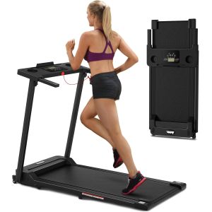 AoraPulse Black Foldable Treadmill